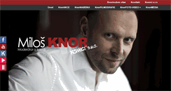 Desktop Screenshot of milosknor.cz